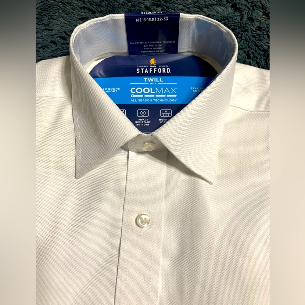 NWT Men’s Stafford Twill with Coolmax